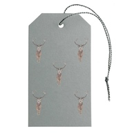 10 Pack Highland Stag Gift Tag