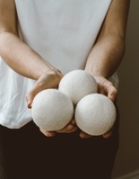 Wool Dryer Balls | Plain White